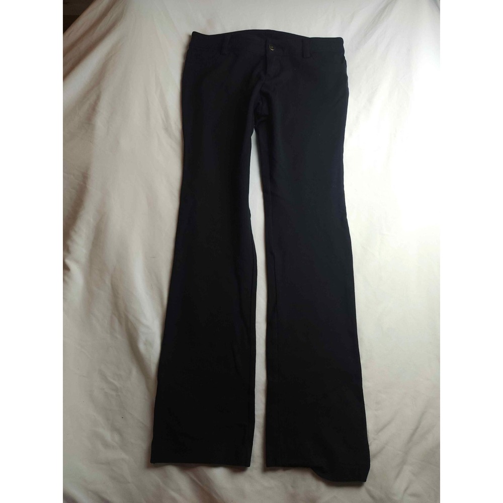 Express Black Flare Leg Ponte Knit Dress Pants Womens Size M